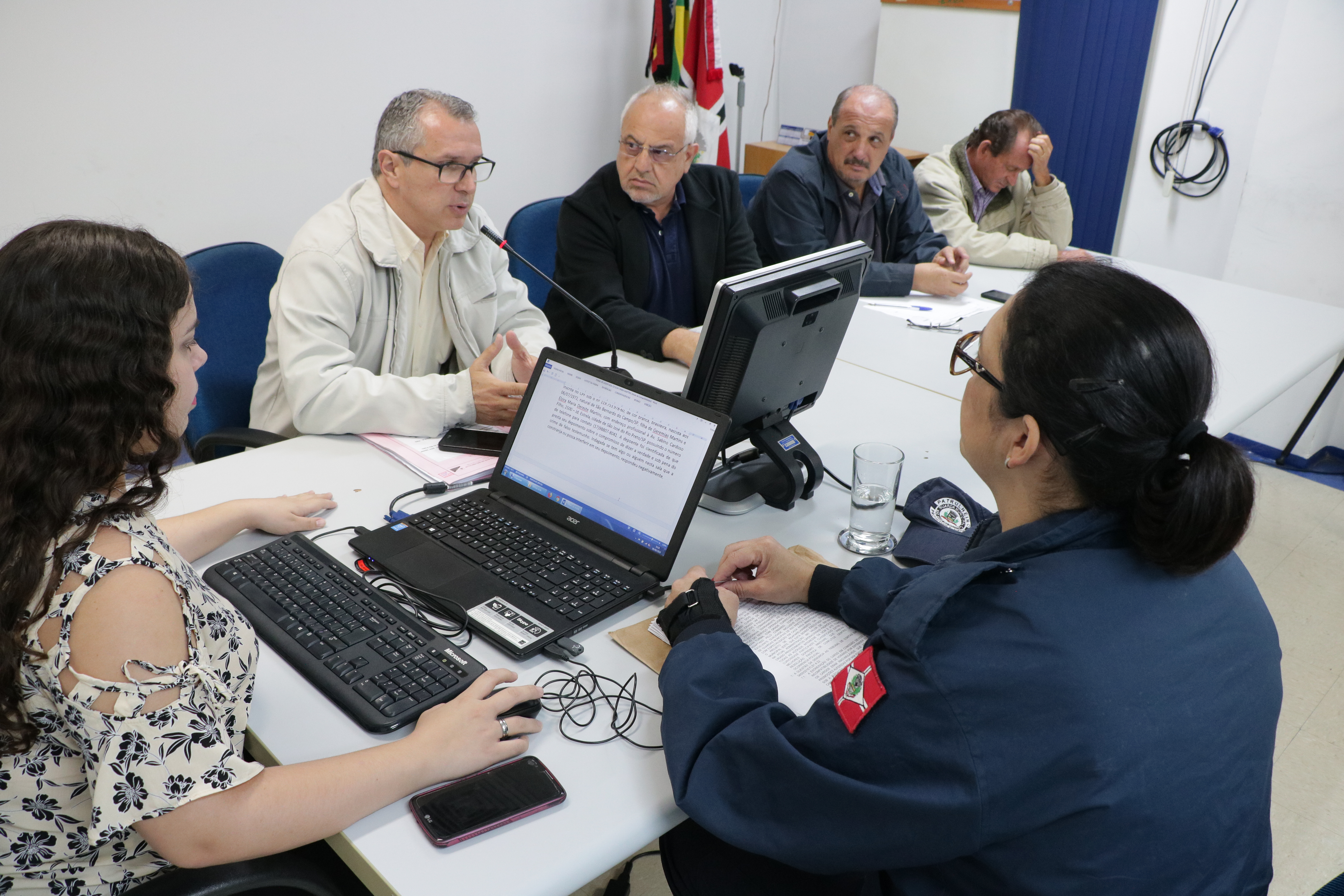 Ex-diretora da Guarda durante depoimento a CEI