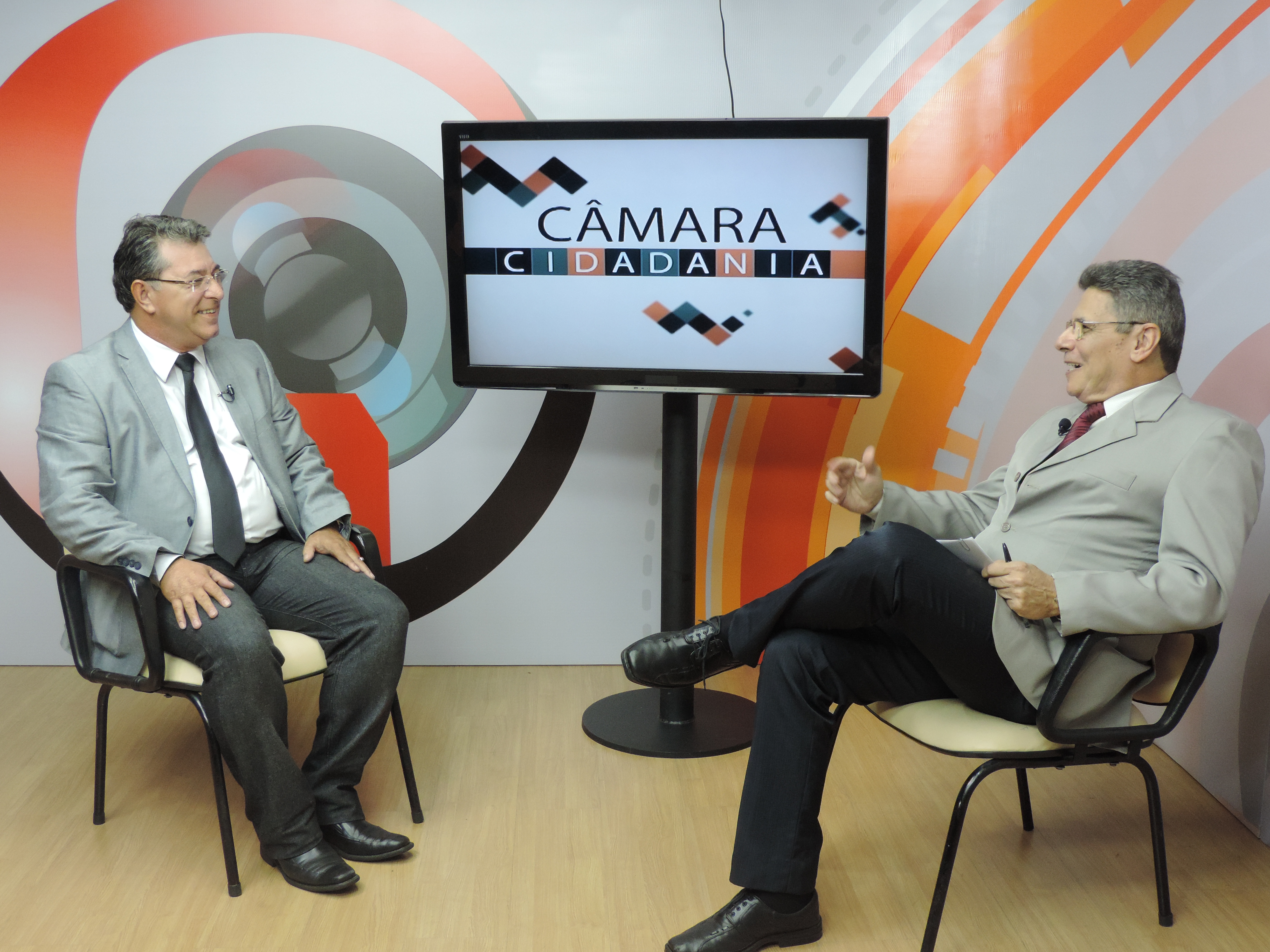 Gravação do programa Câmara Cidadania