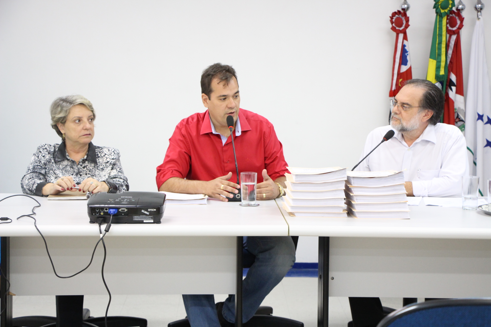 Vereadores e secretários participaram da reunião
