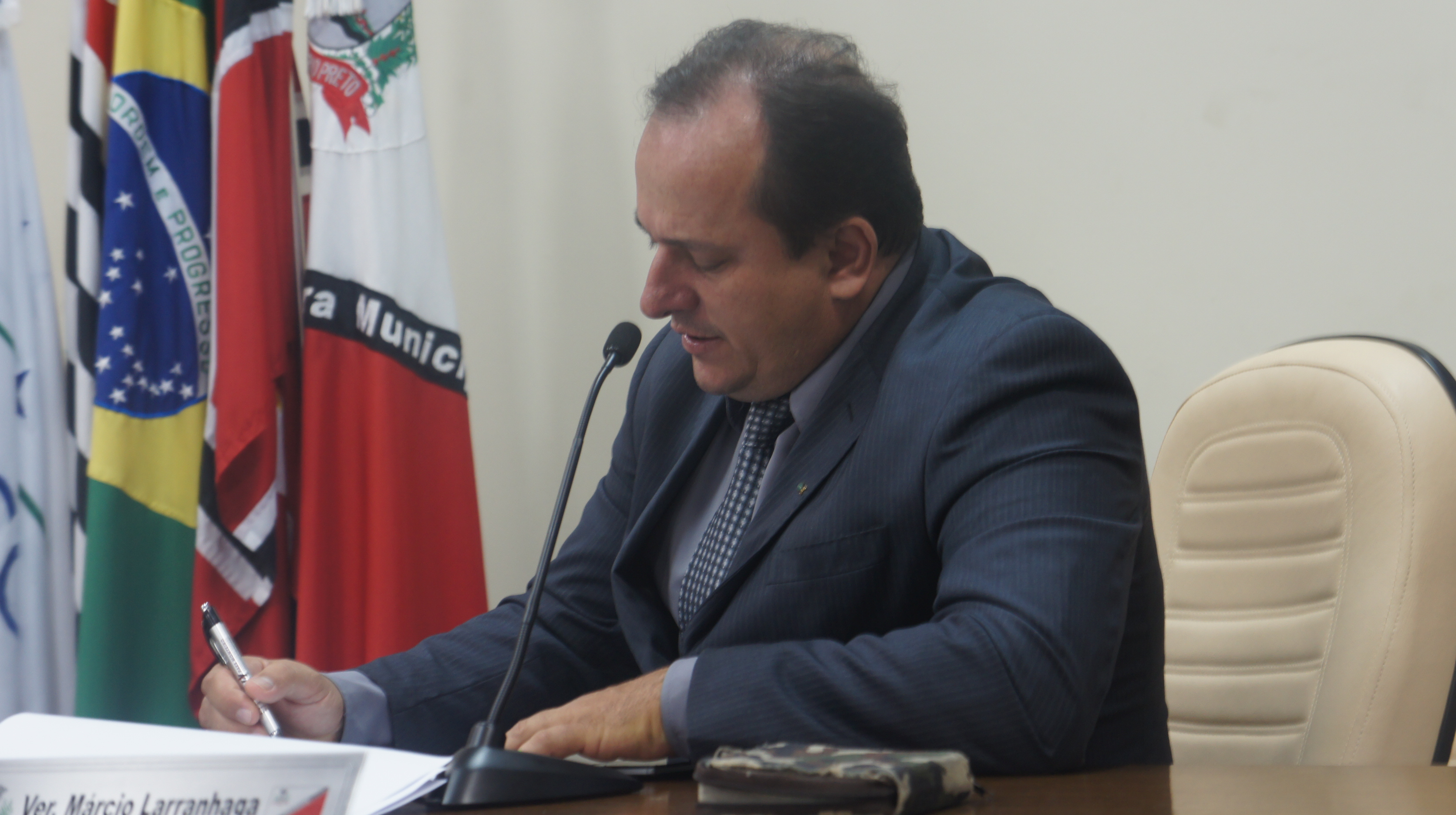Vereador Márcio Larranhaga é autor do projeto