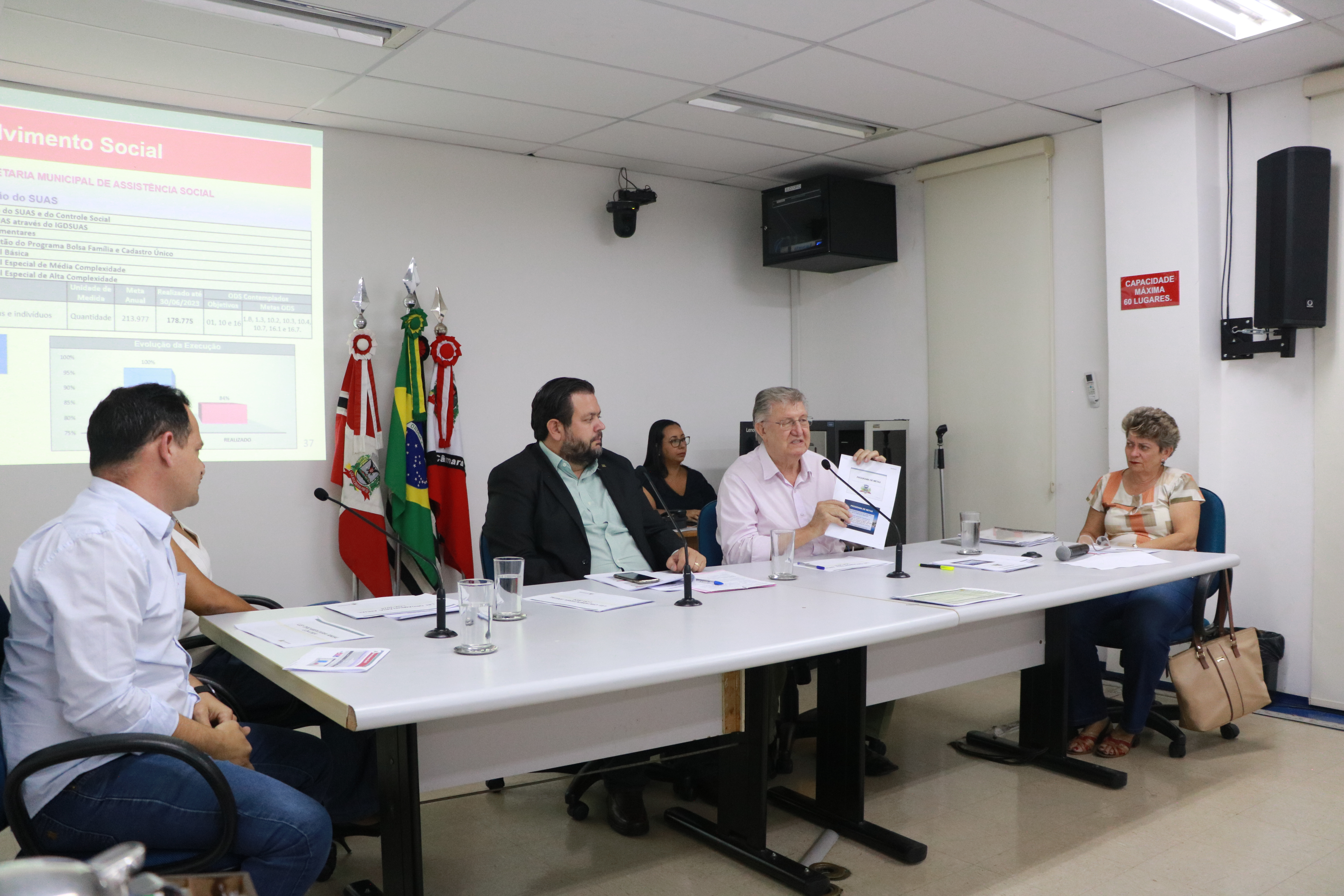 Equipe da secretaria de Planejamento apresenta dados da LOA 2024