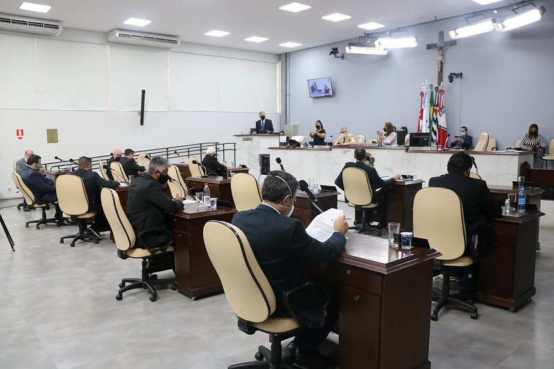Vereadores analisam 11 itens na 35ª sessão de 2021