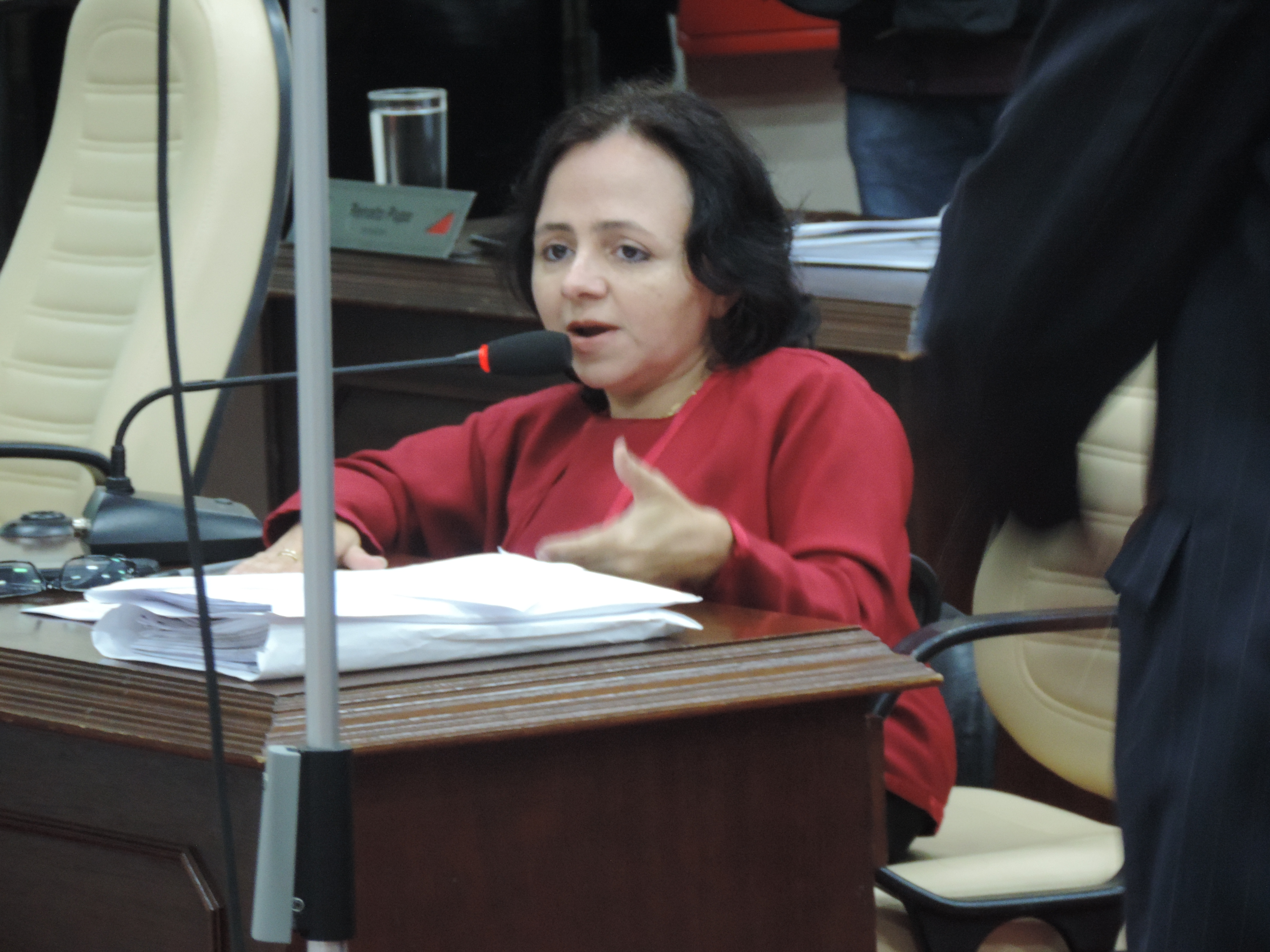 Alessandra propôs incentivo para quem disponibilizar banheiro