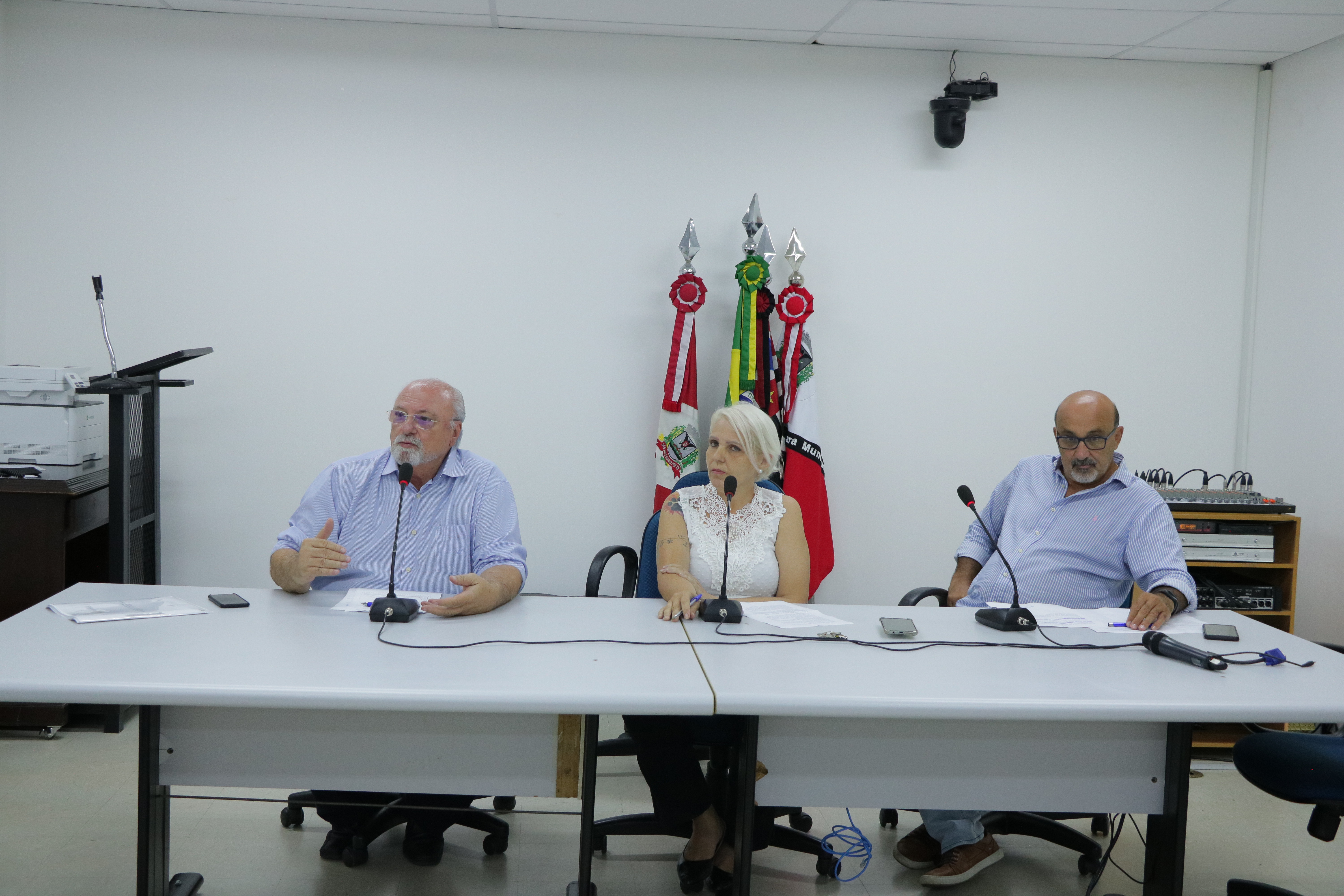 Comissão realizou reunião no auditório da Câmara