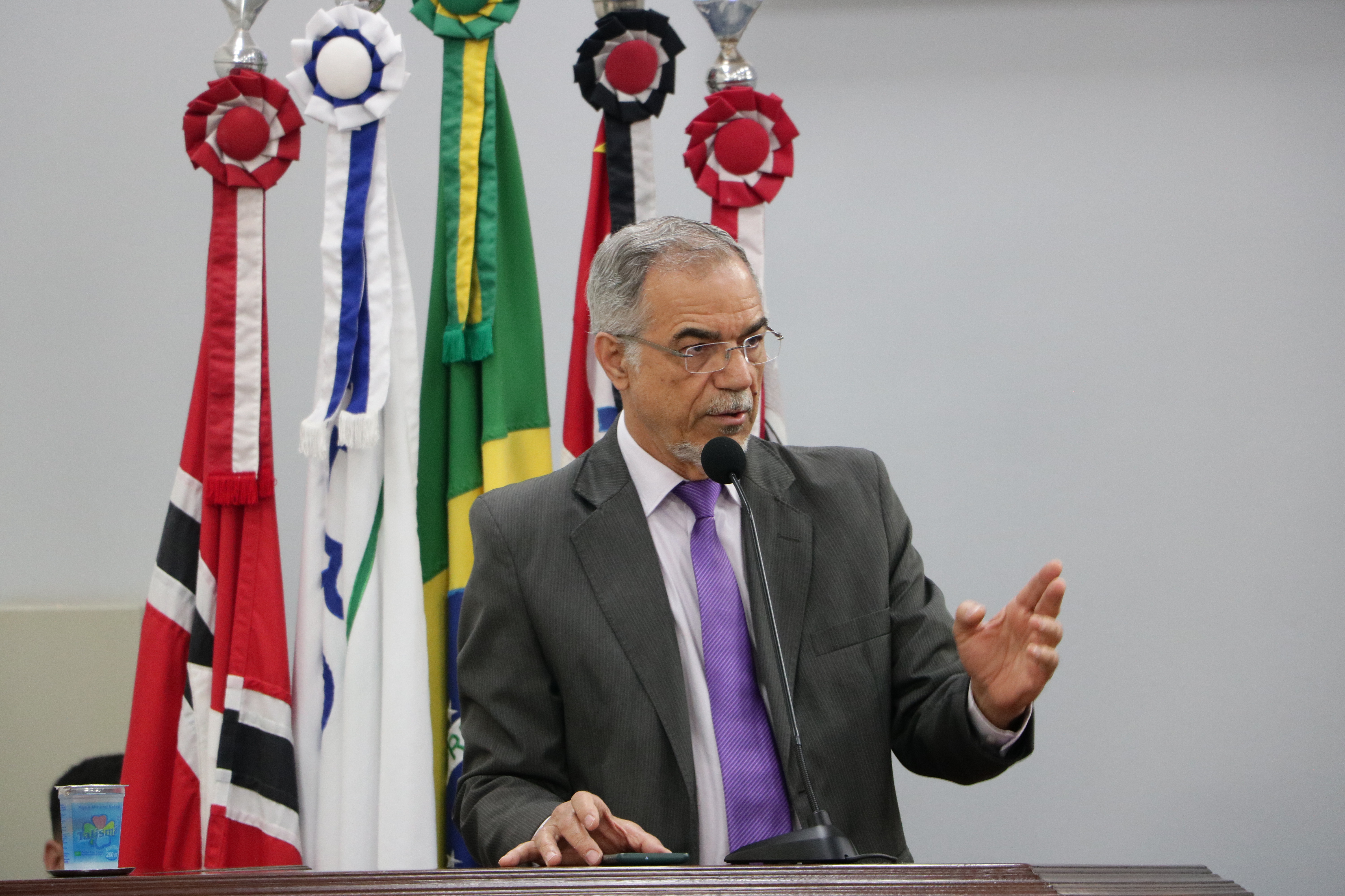 Presidente da Câmara, vereador Pedro Roberto