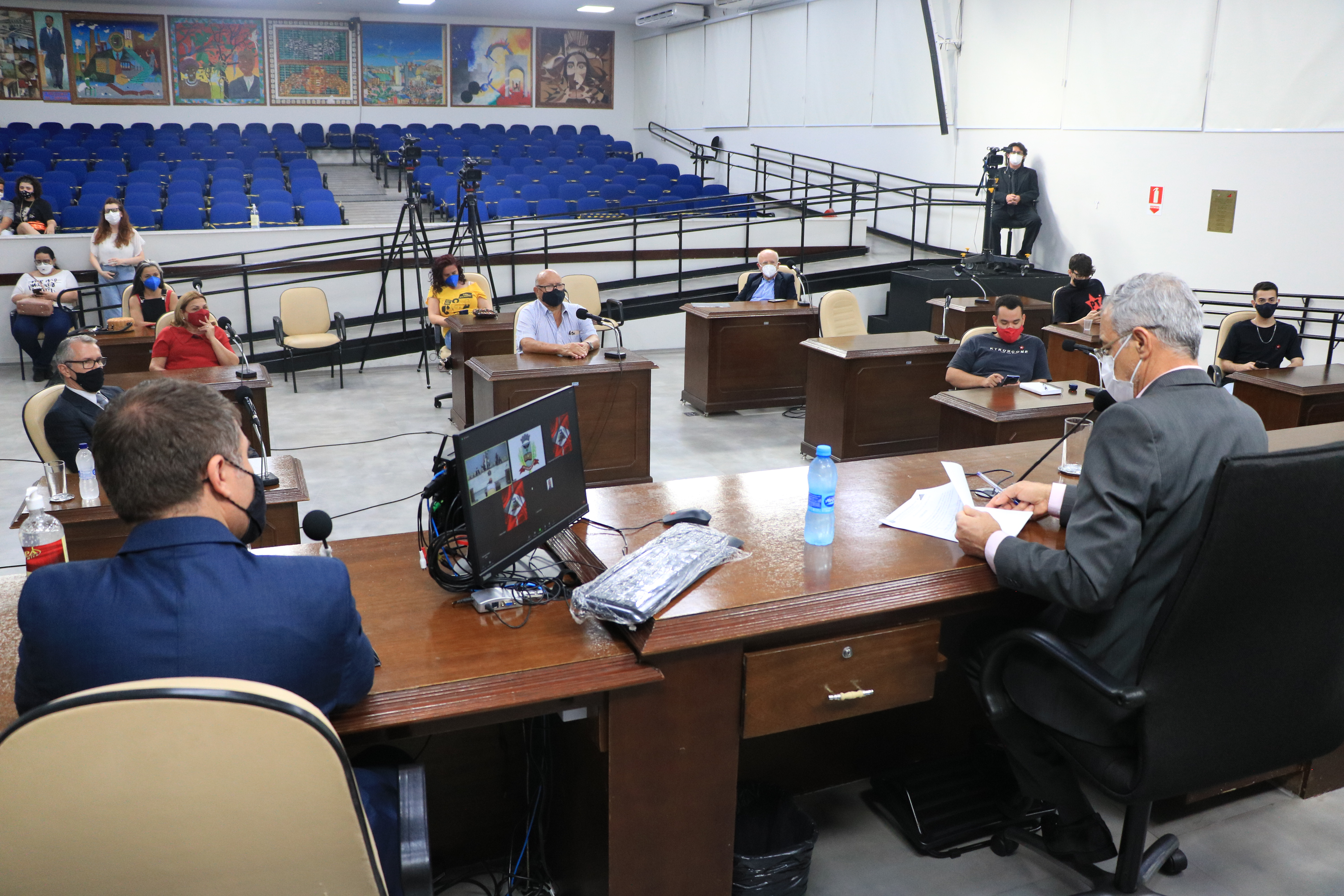 Audiência pública debateu horário das sessões na Câmara