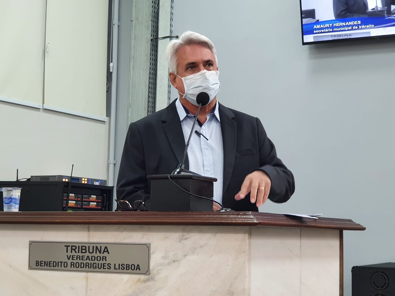 Secretário respondeu dúvidas sobre transporte público