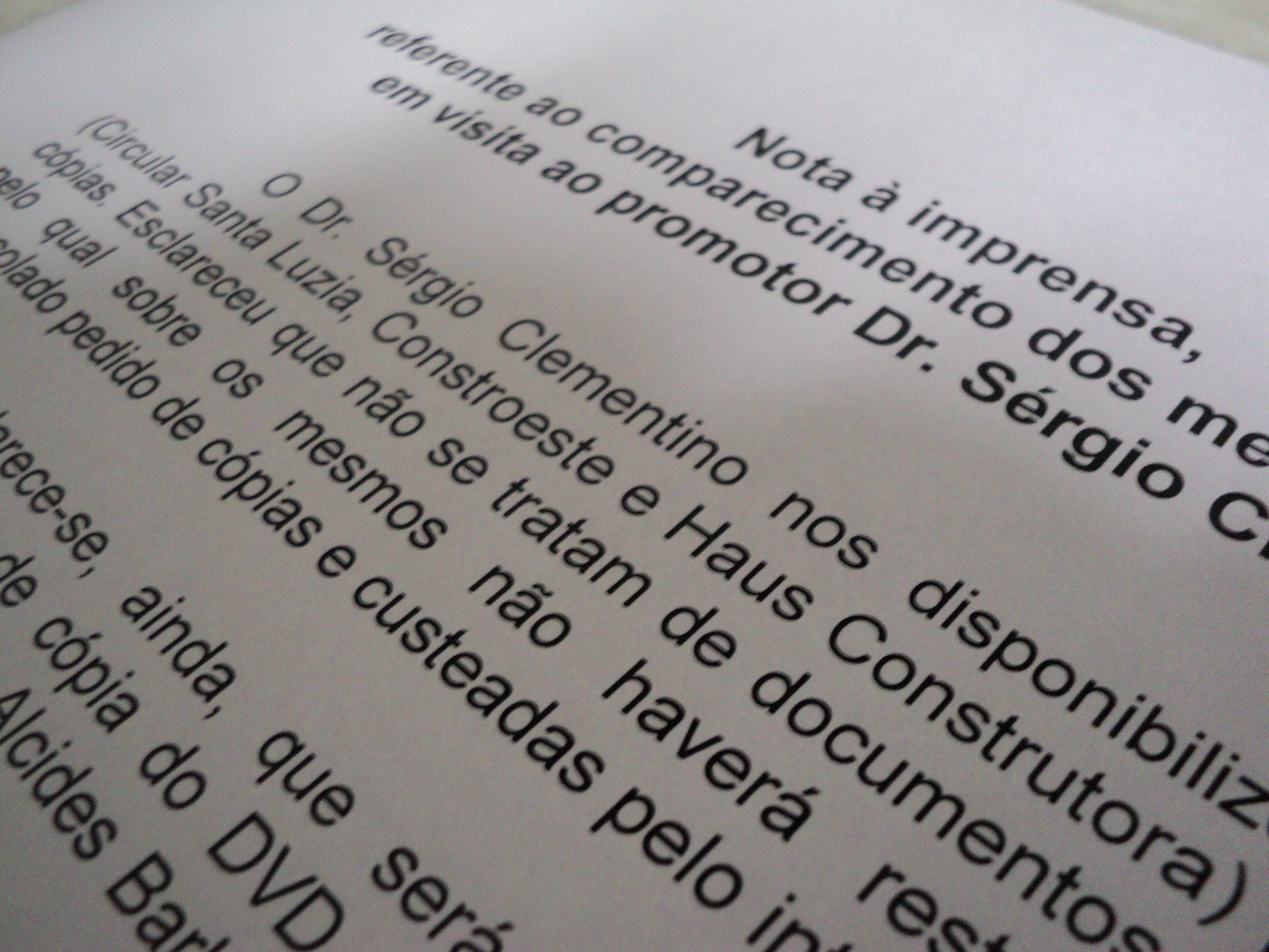 Vereadores divulgaram informações por meio de nota