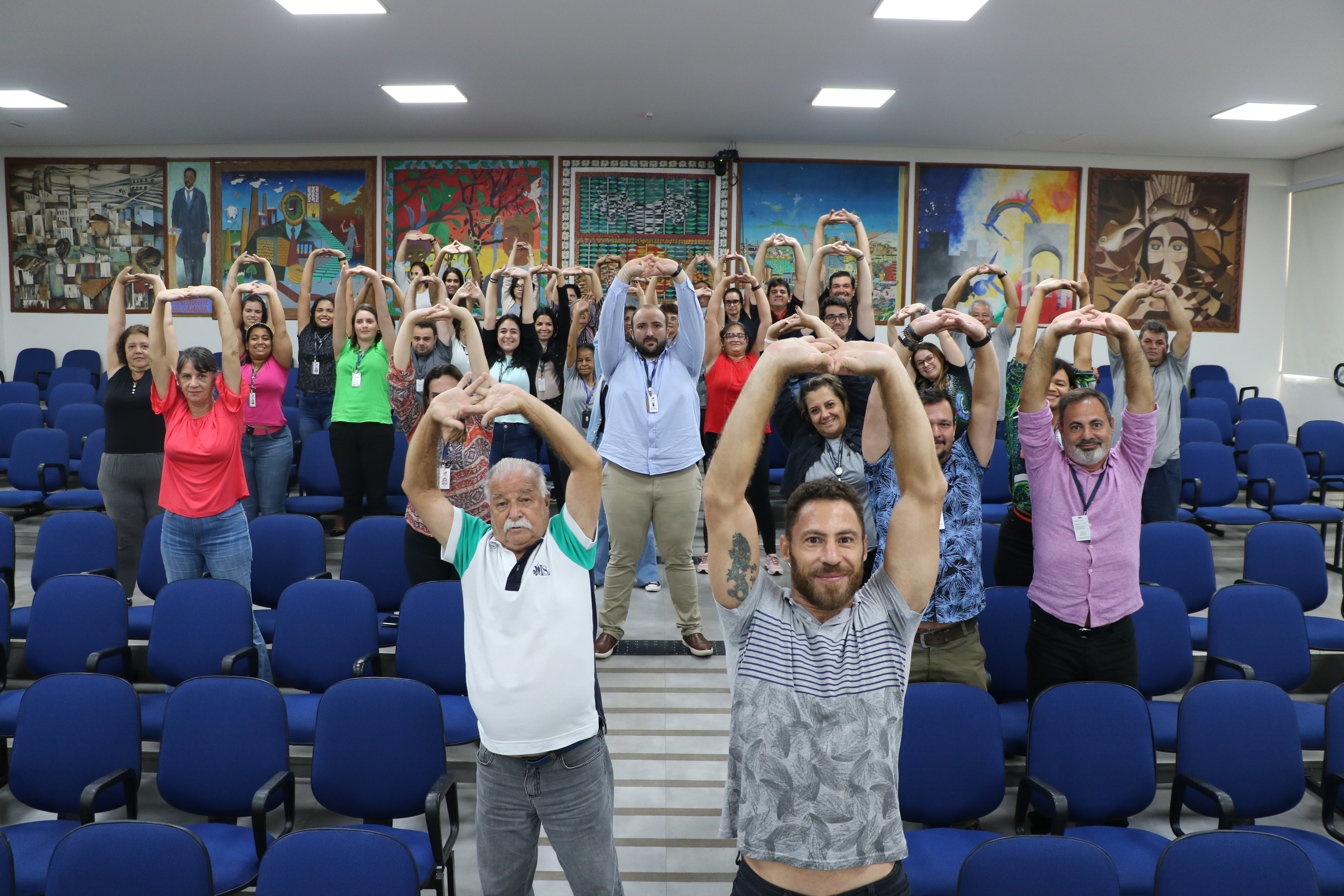 Mês de março marca início do programa de ginástica laboral na Câmara